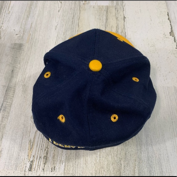 Georgia Tech Yellowjackets Fitted Two Tone Hat Cap Buzz. Duel Embroidered. - Picture 4 of 8